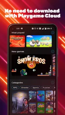 Playgame Cloud android App screenshot 9