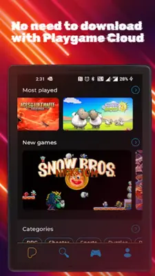 Playgame Cloud android App screenshot 4